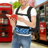 Waterproof Outdoor Running Waist Bag Phone Holder Gym Fitness Bag
