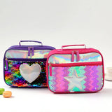 Sequin Insulation Lunch Bag for Kids