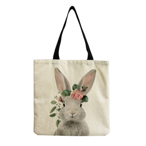 Eco-Friendly Animal Print Shopper Bag