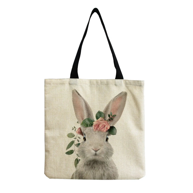 Eco-Friendly Animal Print Shopper Bag