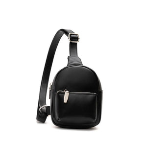 Outdoor Travel Messenger Bag PU Leather Crossbody Bag Women