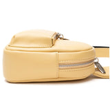 Outdoor Travel Messenger Bag PU Leather Crossbody Bag Women