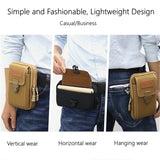 Outdoor Sport Phone Purse Casual Fanny Leather Belt Travel Male Bum Cell Waist