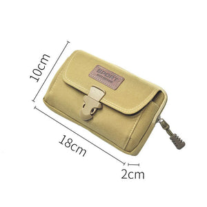Outdoor Sport Phone Purse Casual Fanny Leather Belt Travel Male Bum Cell Waist