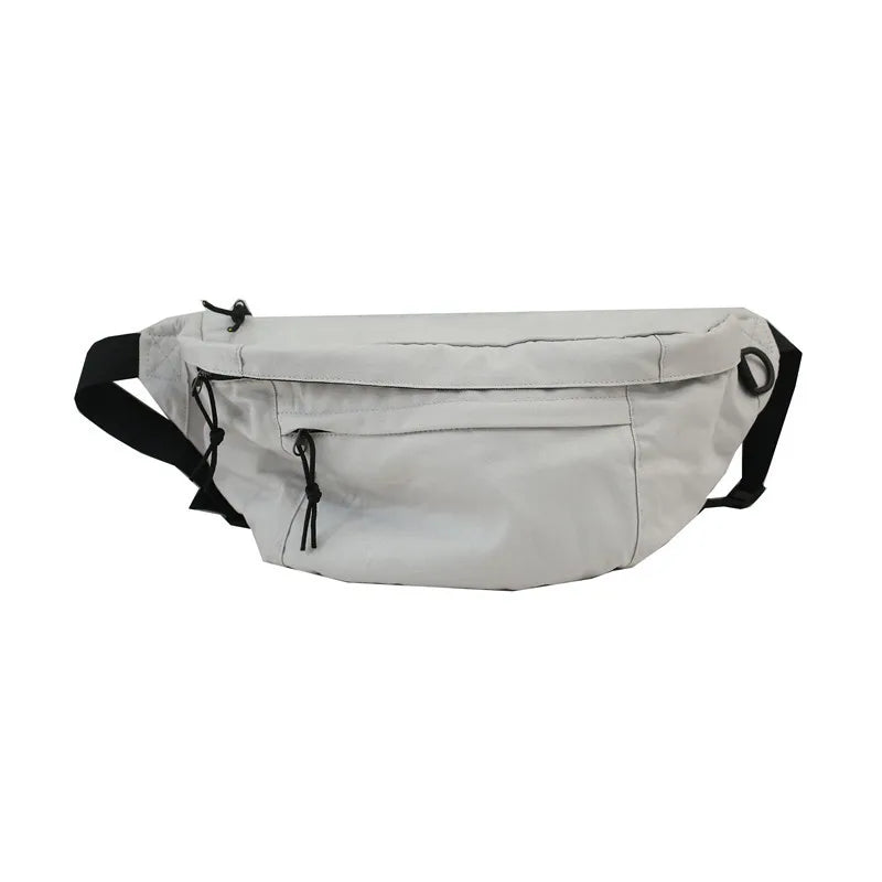 Canvas Fanny Pack Waist Bag Multi-Functional Chest Bags