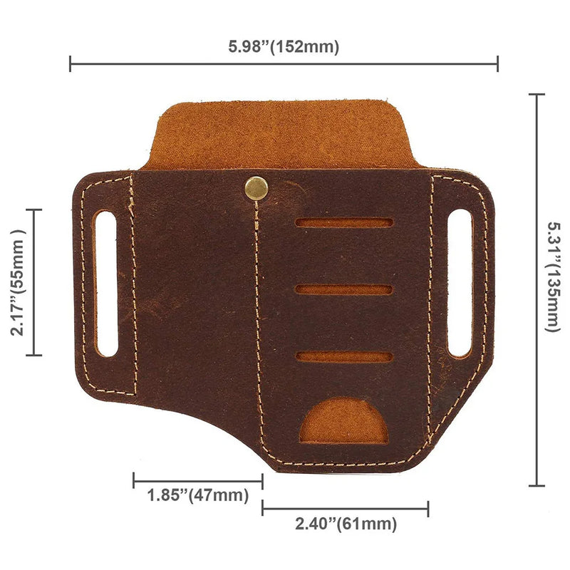 Tactical Waist Bag Airsoft Sport Tactic Bag Full Leather Military Men Belt Bag