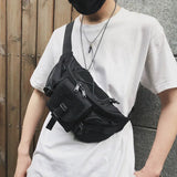 Tactical Waist Pack Streetwear Men Bag Camping Hiking HandBag