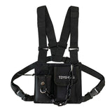 Techwear Tactical Vest Chest Bag Hip Hop Green Backpack