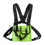 Techwear Tactical Vest Chest Bag Hip Hop Green Backpack
