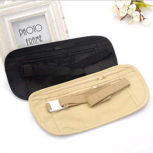 Outdoor Money Waist Belt Run Pack Anti-theft Pocket