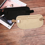 Outdoor Money Waist Belt Run Pack Anti-theft Pocket