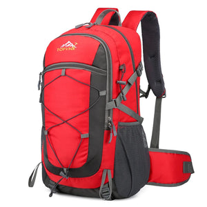 Waterproof Travel Backpack 40L for Men Women, Outdoor Camping Hiking Rucksack
