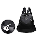 Waterproof Oxford Backpack Women Large Capacity School Bag