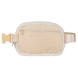 Soft Plush Waist Bag for Sports Running