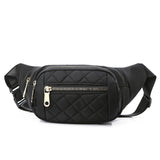 Women's Outdoor Waist Bag Zip Fanny Pack Phone Chest Bag
