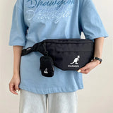 Outdoor Waist Packs Running Jogging Kangaroo Fanny Pack Mobile Phone Bag