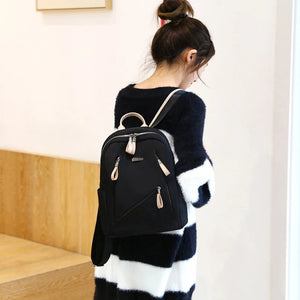 Waterproof Rucksack Daypack Small School Bag for Books Water Bottle