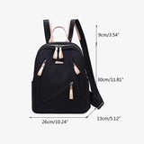 Waterproof Rucksack Daypack Small School Bag for Books Water Bottle