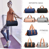 Waterproof Nylon Sports Gym Bags Men Women Training Travel Handbag Sport Bag