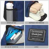 Waterproof Nylon Sports Gym Bags Men Women Training Travel Handbag Sport Bag