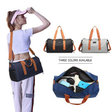 Waterproof Nylon Sports Gym Bags Men Women Training Travel Handbag Sport Bag