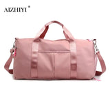 Waterproof Gym Bag with Shoe Compartment for Men Women