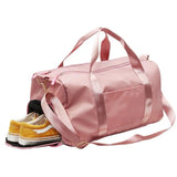 Waterproof Gym Bag with Shoe Compartment for Men Women