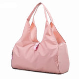 Waterproof Nylon Gym Bag with Shoe Compartment