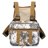 Tactical Chest Bag Running Vest Camouflage Sports Backpack