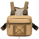 Tactical Chest Bag Running Vest Camouflage Sports Backpack