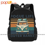 Outer Banks Pogue Life Surf Van Obx Beach Backpack Large Capacity Hot Bags