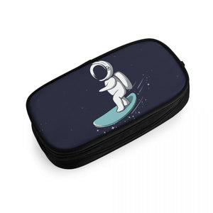 Outer Spaceman Pencil Case Kids Boy's Pen Bag Girl's Pencil Box Storage Bag