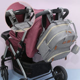 Outting Folding Mummy Bag Diaper Bag Large Capacity Backpack