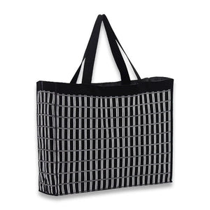 Large Casual Crochet Tote Bag Oversized Capacity Beach Woven Square Weekender