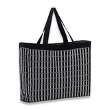 Large Casual Crochet Tote Bag Oversized Capacity Beach Woven Square Weekender