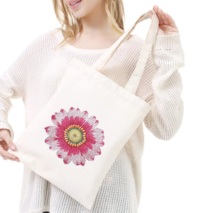 Cotton Canvas Tote Bag 5D Diamond Painting Reusable Grocery Bags