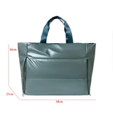 Waterproof Nylon Padded Tote Bag Quilted Cotton Space Handbag