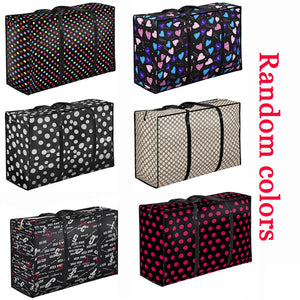 Oversized Duffle Bag Moving House Woven Big Travel Bag Quilt Clothes Sorting Bag