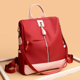 Oxford Backpack Women Large Capacity School Bag Travel Lady Pack