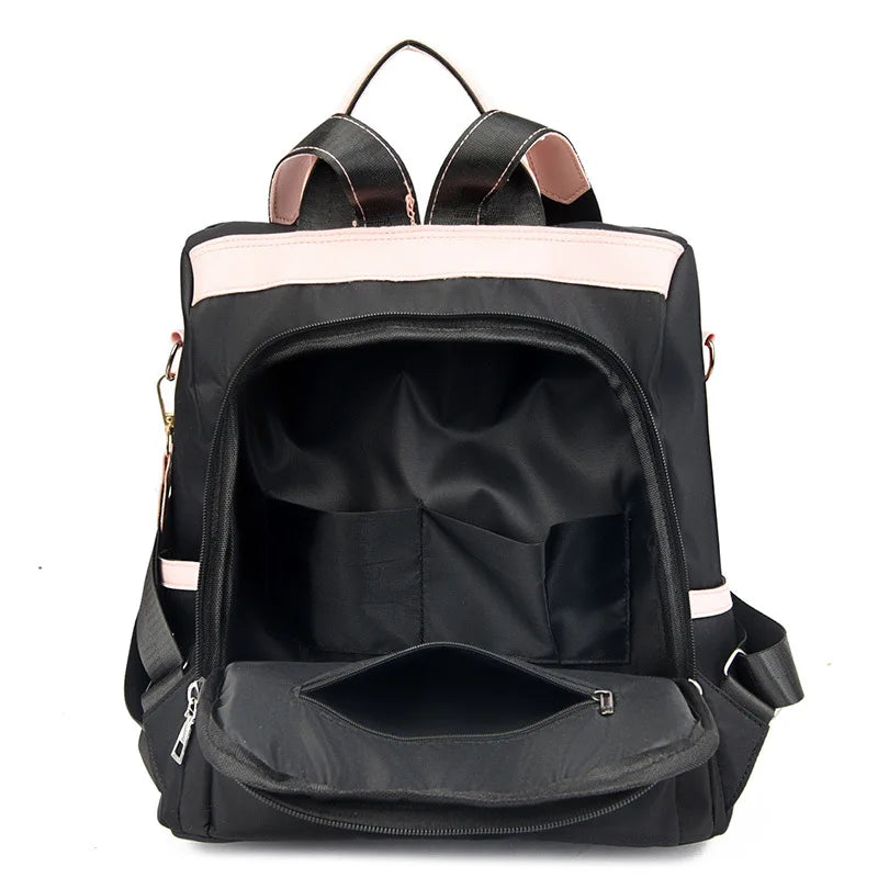 Oxford Backpack Women Large Capacity School Bag Travel Lady Pack