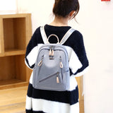 Oxford Backpack Women Large Capacity Shoulder School Bags For Girls
