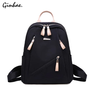 Oxford Backpack Women Large Capacity Shoulder School Bags For Girls