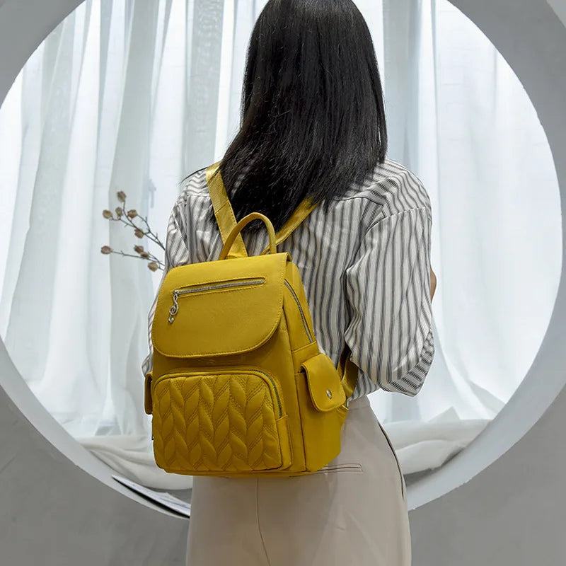 Oxford Backpack Women School Bags Ladies Travel Backpack