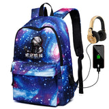 Oxford Bag Tokyo Ghoul Anime Rucksack USB Charging Travel Backpack