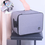 Oxford Briefcase Bag Men's Business Document Storage