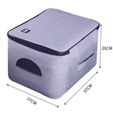 Oxford Briefcase Bag Men's Business Document Storage