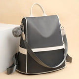 Oxford Canvas Backpack Women's Anti-Theft Versatile Schoolbag