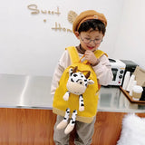 Kids Cow School Backpack for Girls Boys