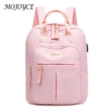 Oxford Cloth Backpack USB Anti-theft Women Student Scho