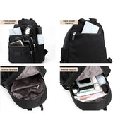 Fashionable Oxford Cloth Backpack for Women Students School Bag